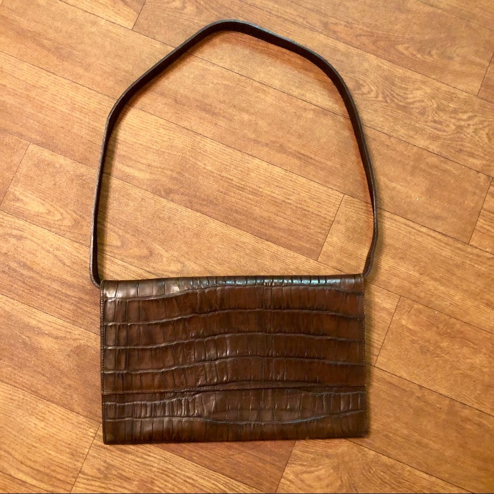 Joan & David Italy Leather Clutch/Purse